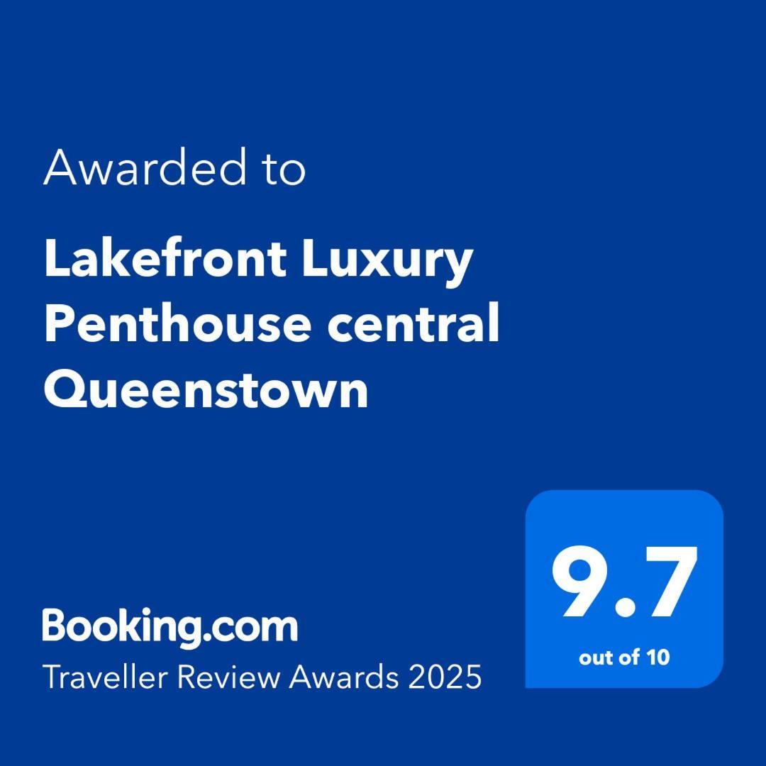 Lakefront Luxury Penthouse Central Куийнстаун Екстериор снимка